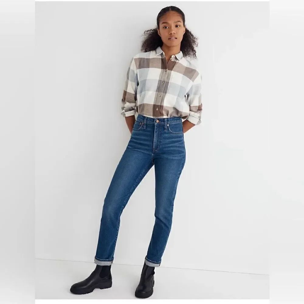 Madewell High-Rise Slim Boyjean Size 25
